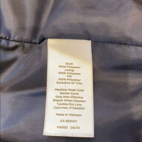 Red Plaid Quilted Petite Vest by Talbots with Corduroy Detailing - Picture 5 of 8